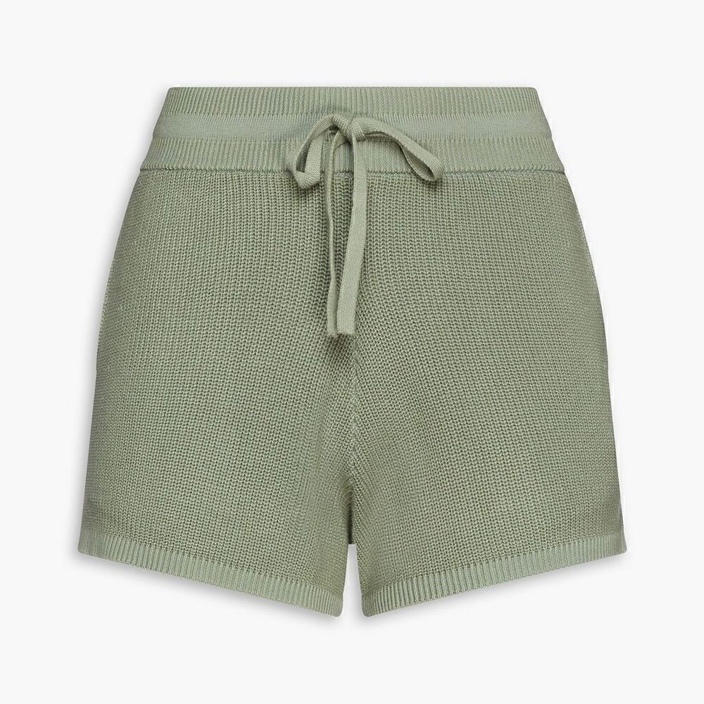 rag and bone sage green shorts Archetype ribbed cotton shorts NWT large